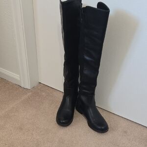 Unisa Black Over the Knee Boots
